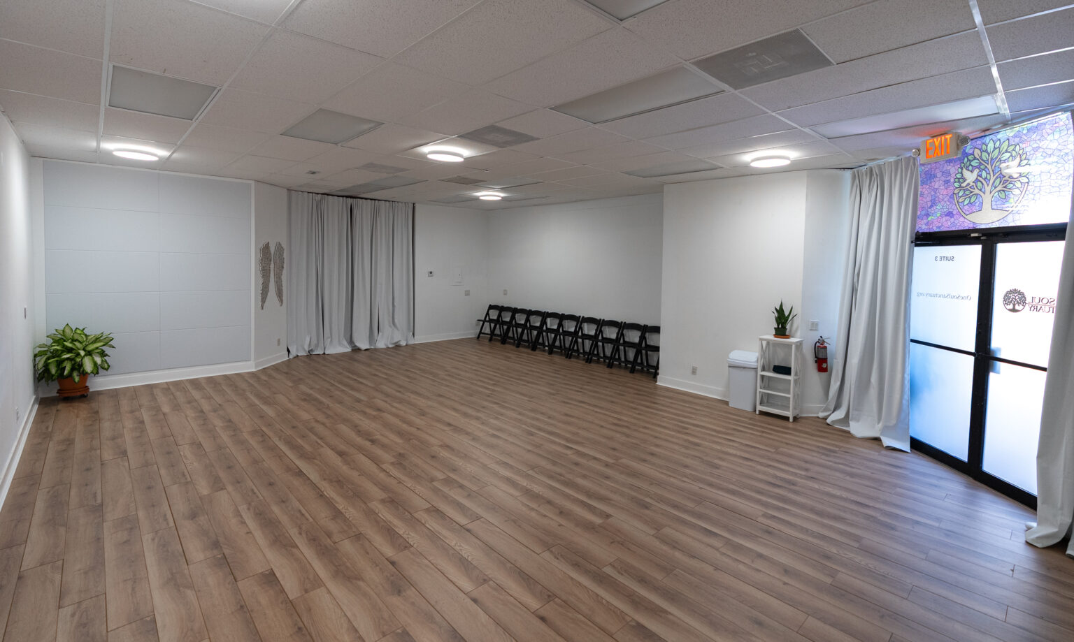 Bright, open studio space available to rent at One Soul Sanctuary